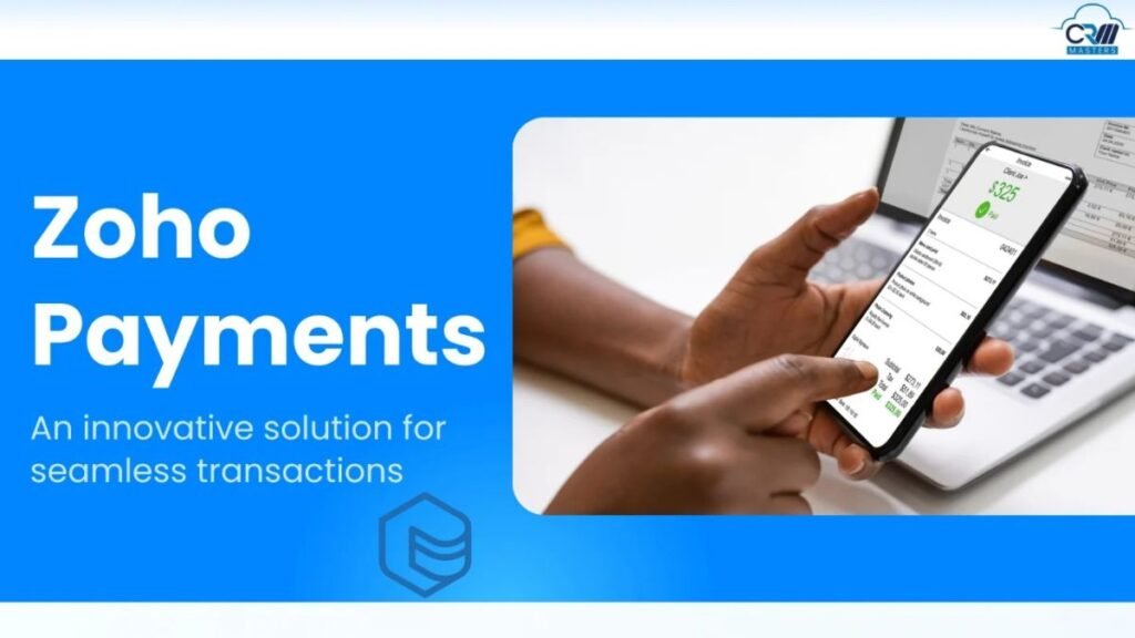 Zoho payment is a safe and flexible payment gateway designed by Zoho to help companies accept online payments.