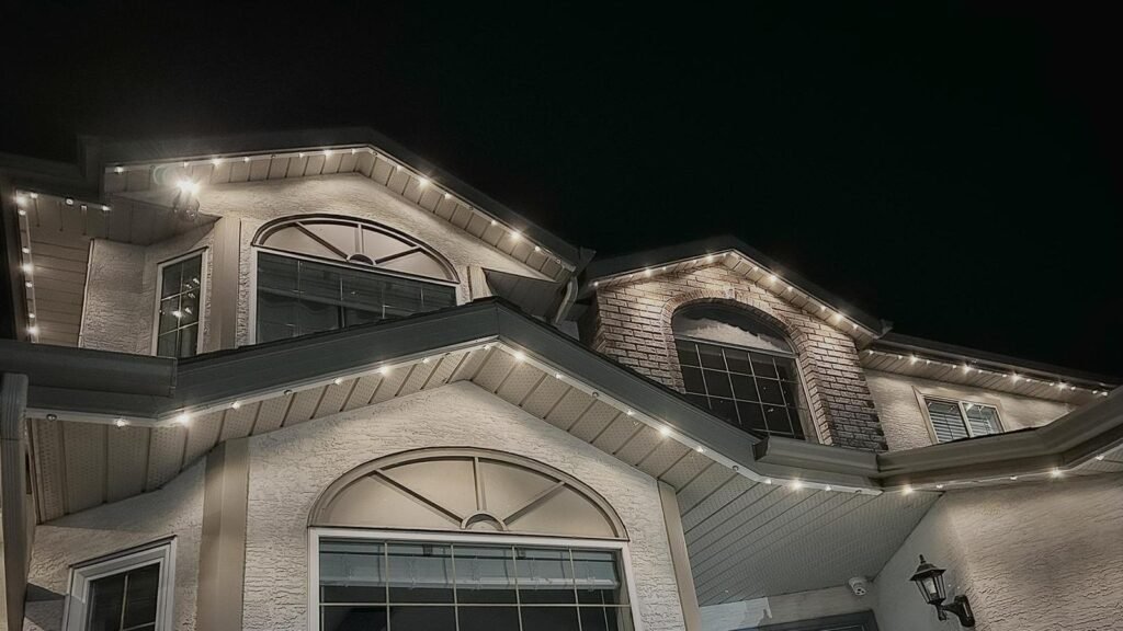 permanent lighting for house