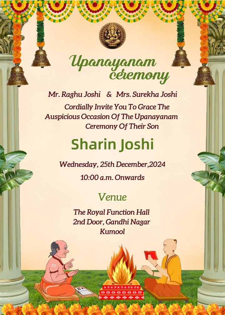 thread ceremony