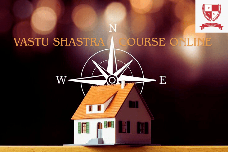 A student learning Vastu Shastra online through a certified course at Bhartiya Institute of Vedic Science
