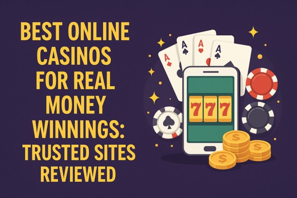 Best Online Casinos for Real Money Winnings Trusted Sites Reviewed
