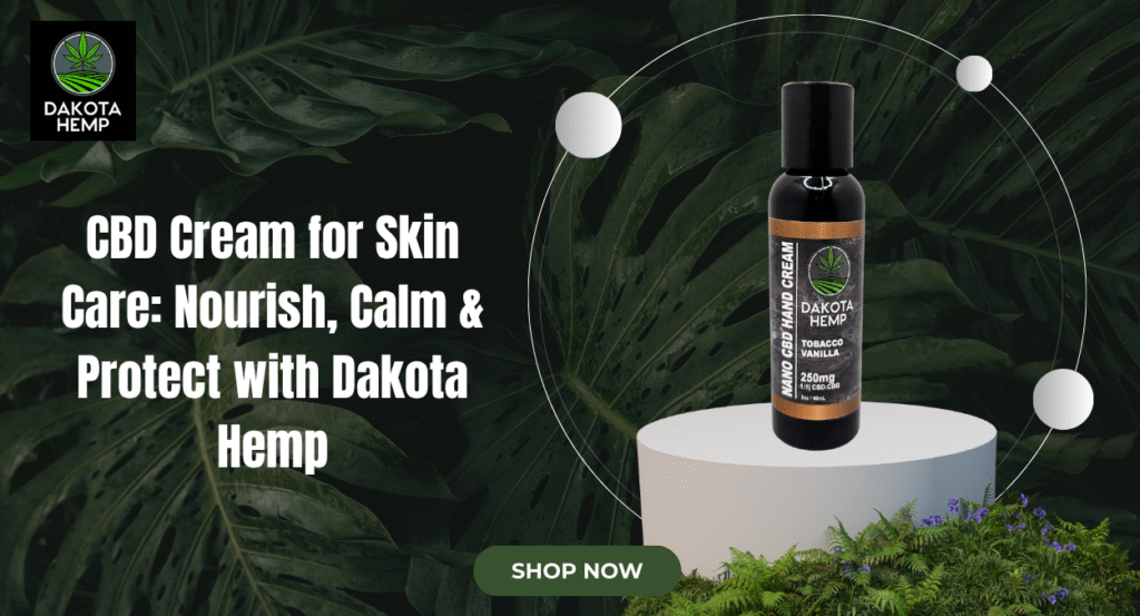 CBD cream for skin care