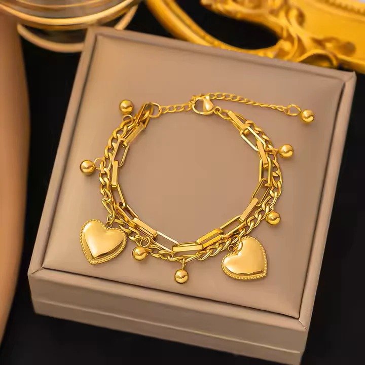 every day gold plated bracelet for women