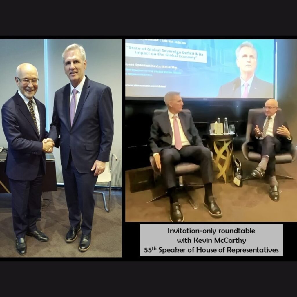 Kevin McCarthy geopolitical trends Dubai