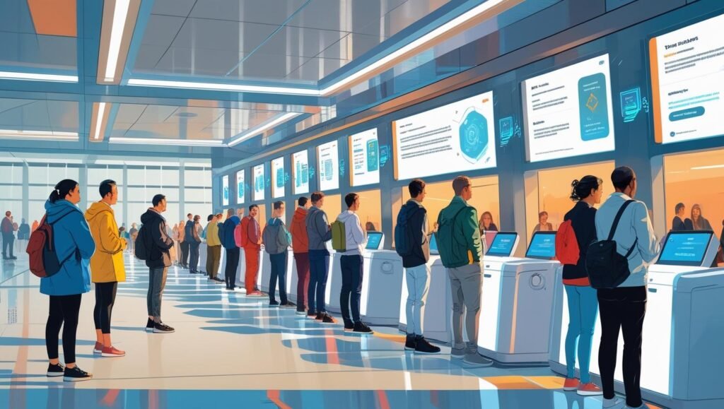 Cloud based queue management system