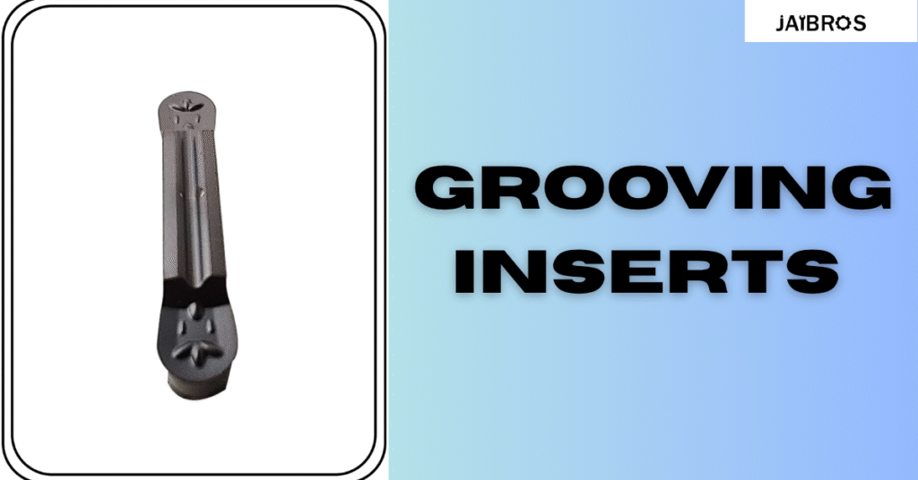 Full radius grooving insert