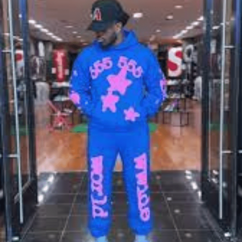Blue Spider Hoodie