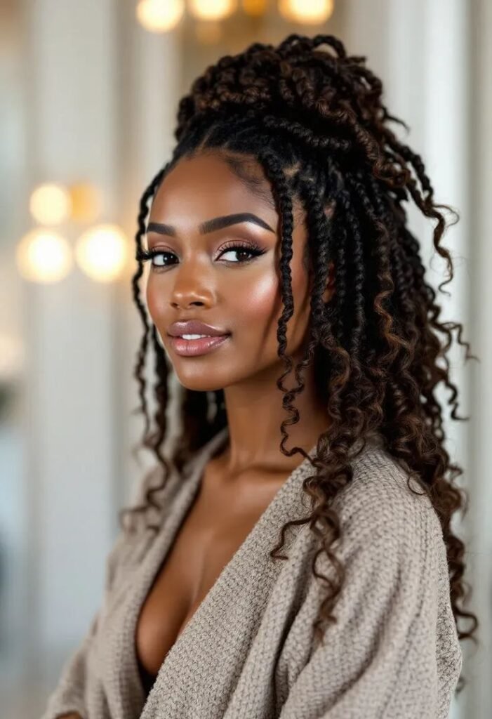 Human hair Loc Extensions