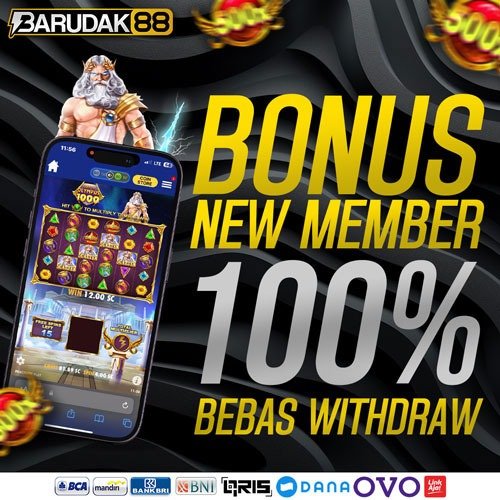 BARUDAK88 Slot Online: Link Resmi Bonus New Member