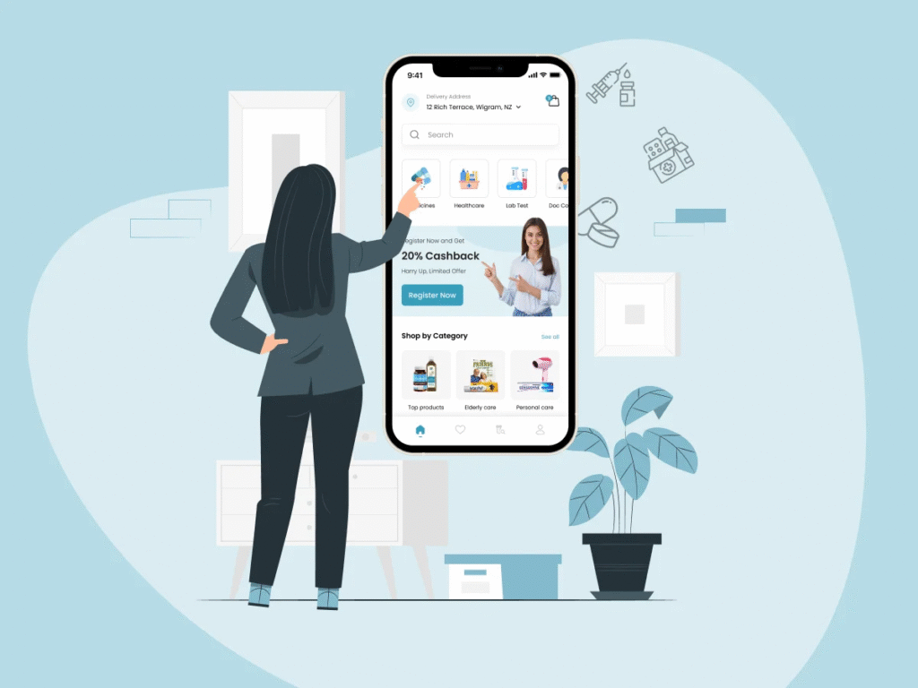 pharmacy app development