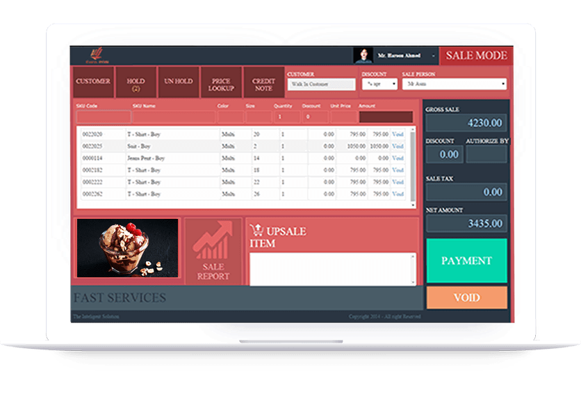 Point of Sale software