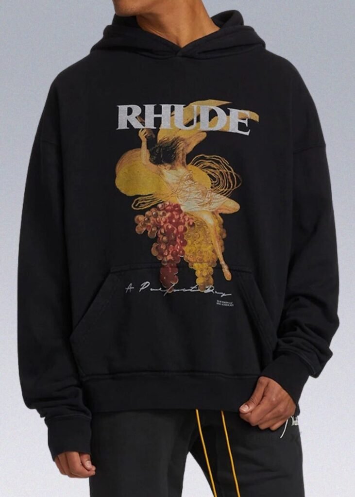 Unveiling the Timeless Style: The Black Rhude Hoodie With Rhude Clothing