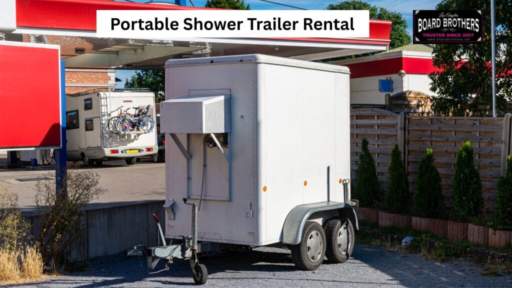 Portable Shower Trailer Rental